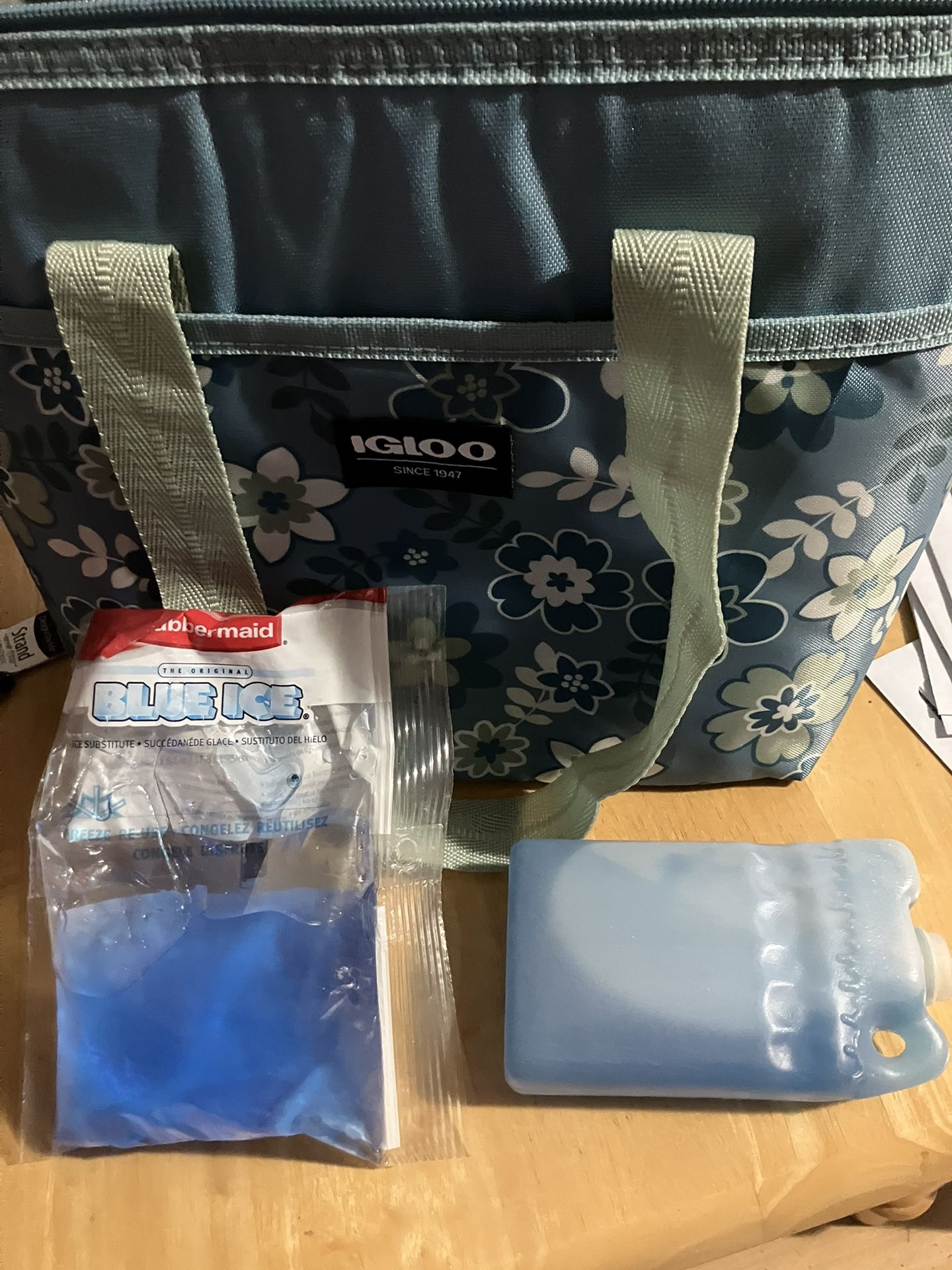 Brand New Igloo Insulated Cooler And 2 Ice Packs