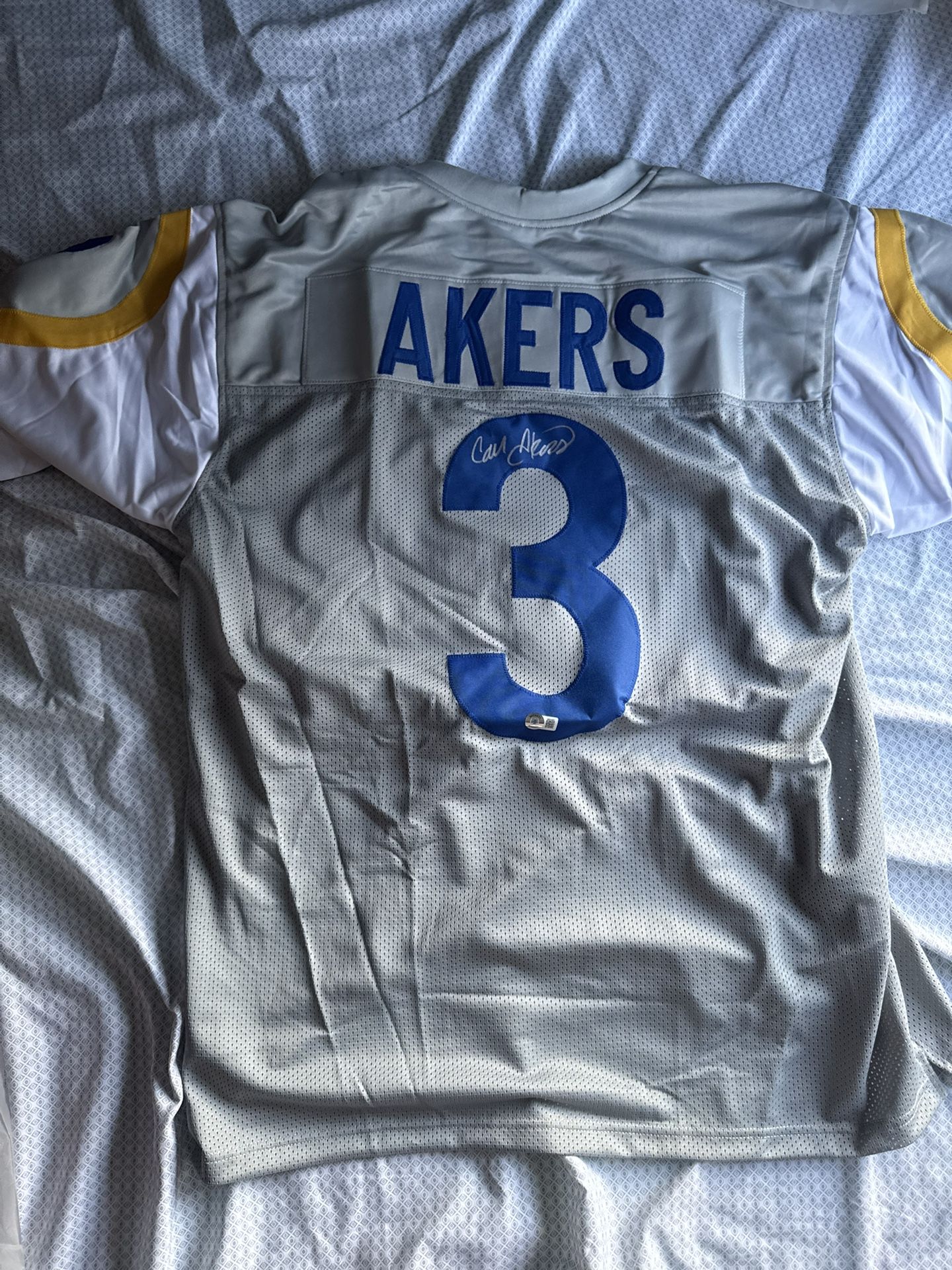 Cam Akers Signed Los Angeles Rams Jersey Beckett Authentication