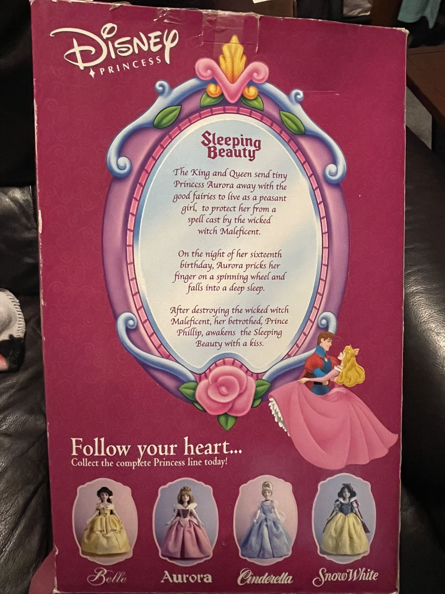 2001 Sleeping Beauty Disney Porecelin Doll