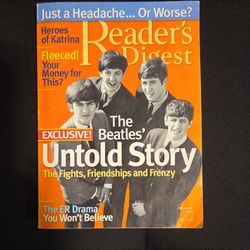 Reader's Digest The Beatles' Untold Story Cover