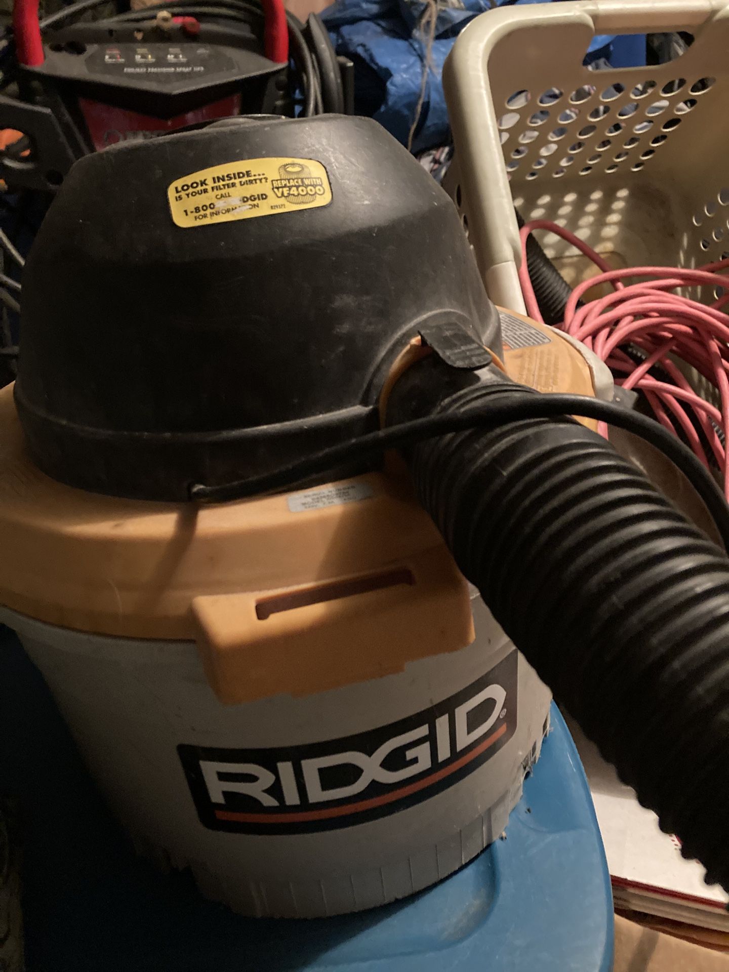 Ridgid Shop Vac