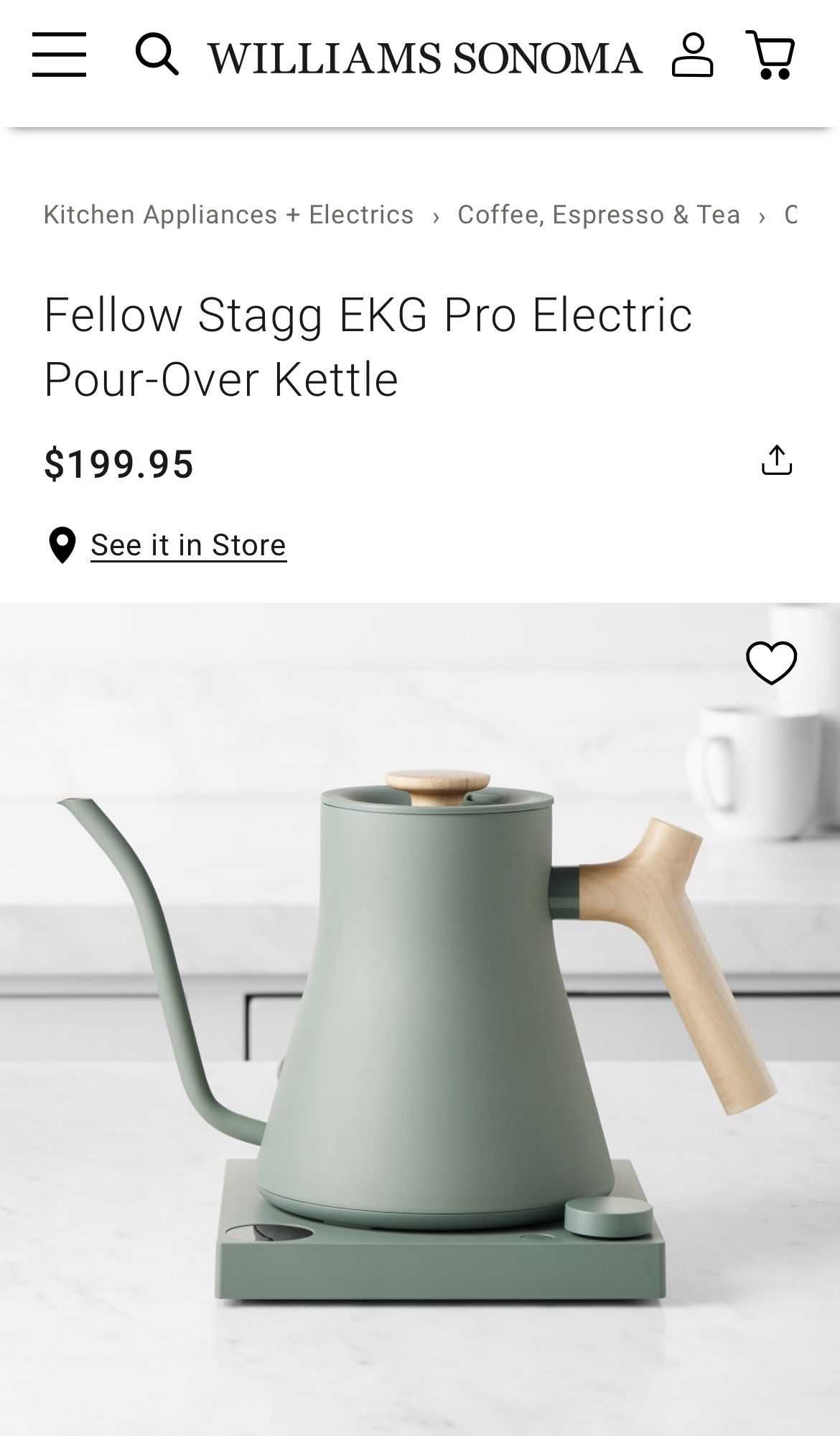 Stagg EKG PRO Electric Kettle