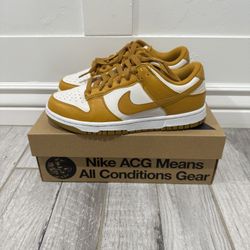 Nike Dunk Low mustard yellow size 7