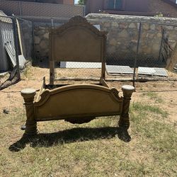 Solid Wood Baby Bed $20