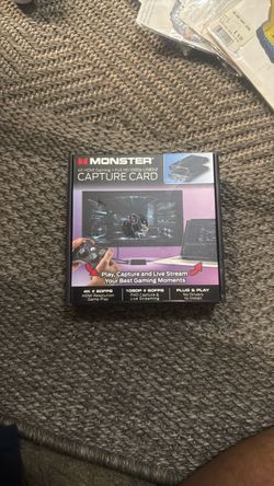 Monster 4K HDMI Gaming Capture Card