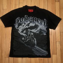 Godspeed Skull Rider Tee
