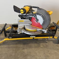 🔥 DeWalt 12” Double Bevel Miter Saw w/ Stand (DWS716)