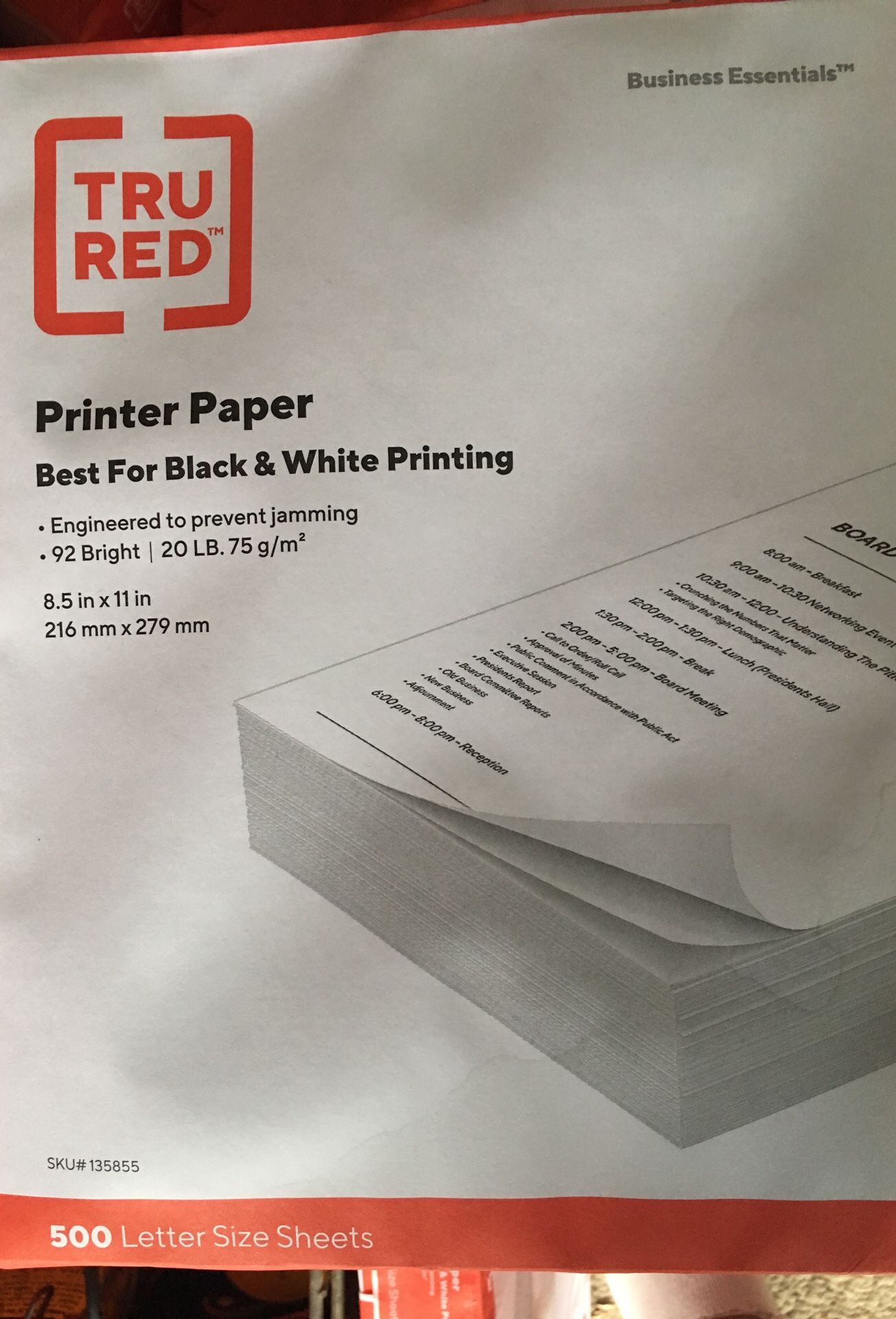 Reams of paper