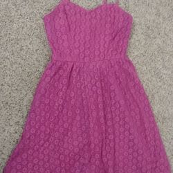 Juniors Purple Dress