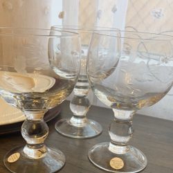 4 Copas De Princess House 