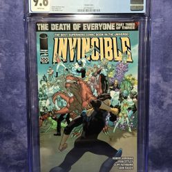 Invincible #100, 2013 CGC 9.6 WP Cover B