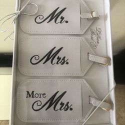 Wedding Luggage Tag Set 
