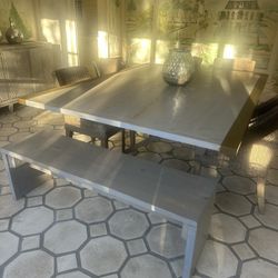 Dining Table Custom Made 8’ X 5’