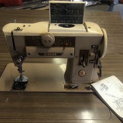 Sewing Table And Machine 