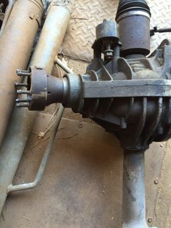 Jeep Liberty front axle