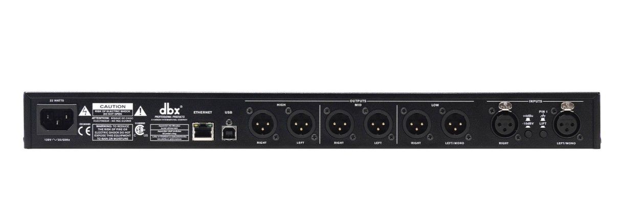 dbx DriveRack PA2 Complete Loudspeaker Management System