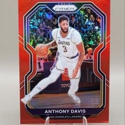 2020 Panini Prizm Anthony Davis Red Prizm /299