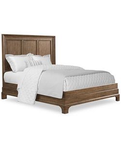 King Panel Headboard and Bedframe And Box Springs - Macy's Furniture / Westbrook