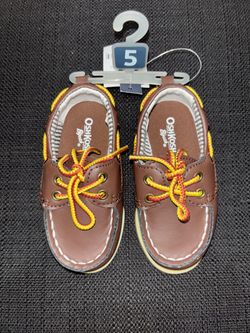 OshKosh B'gosh Toddler Boat Shoes Size 5