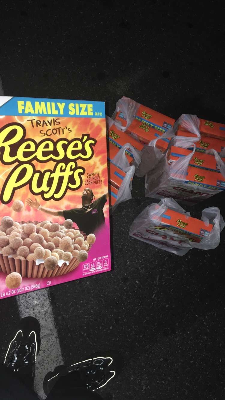 travis scott reeses puffs