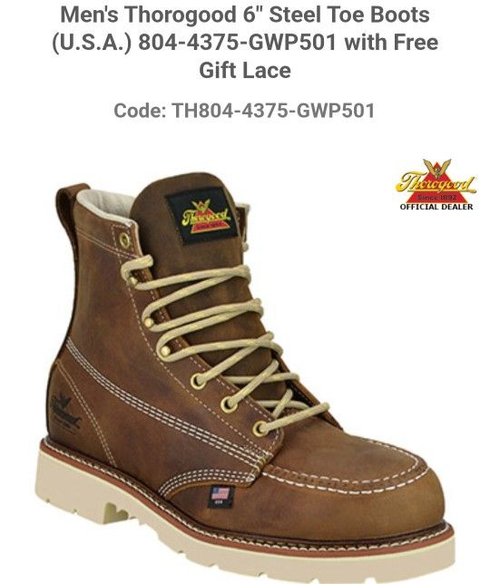 Thorogood Boots (contact info removed)