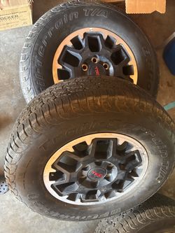 4th Gen Tacoma TRD Wheels 2025