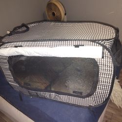 Pet Playpen  With Carrying Case For Easy Storage 