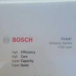 Used Bosch Nexxt 500 Plus Series Washer Machine 