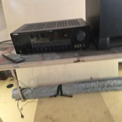Yamaha  RX-V 363 and Yamaha Subwoofer YST-sw215