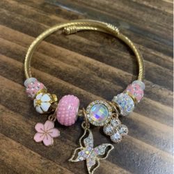 Stainless Steel Butterfly Bracelet