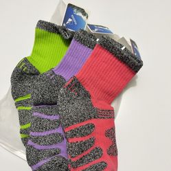 YUEDGE Women's Moisture Wicking Cotton Cushion Crew Socks Athletic Sports Work Boot Hiking Workout...