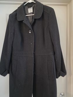 Balck Long Coat Size Xl
