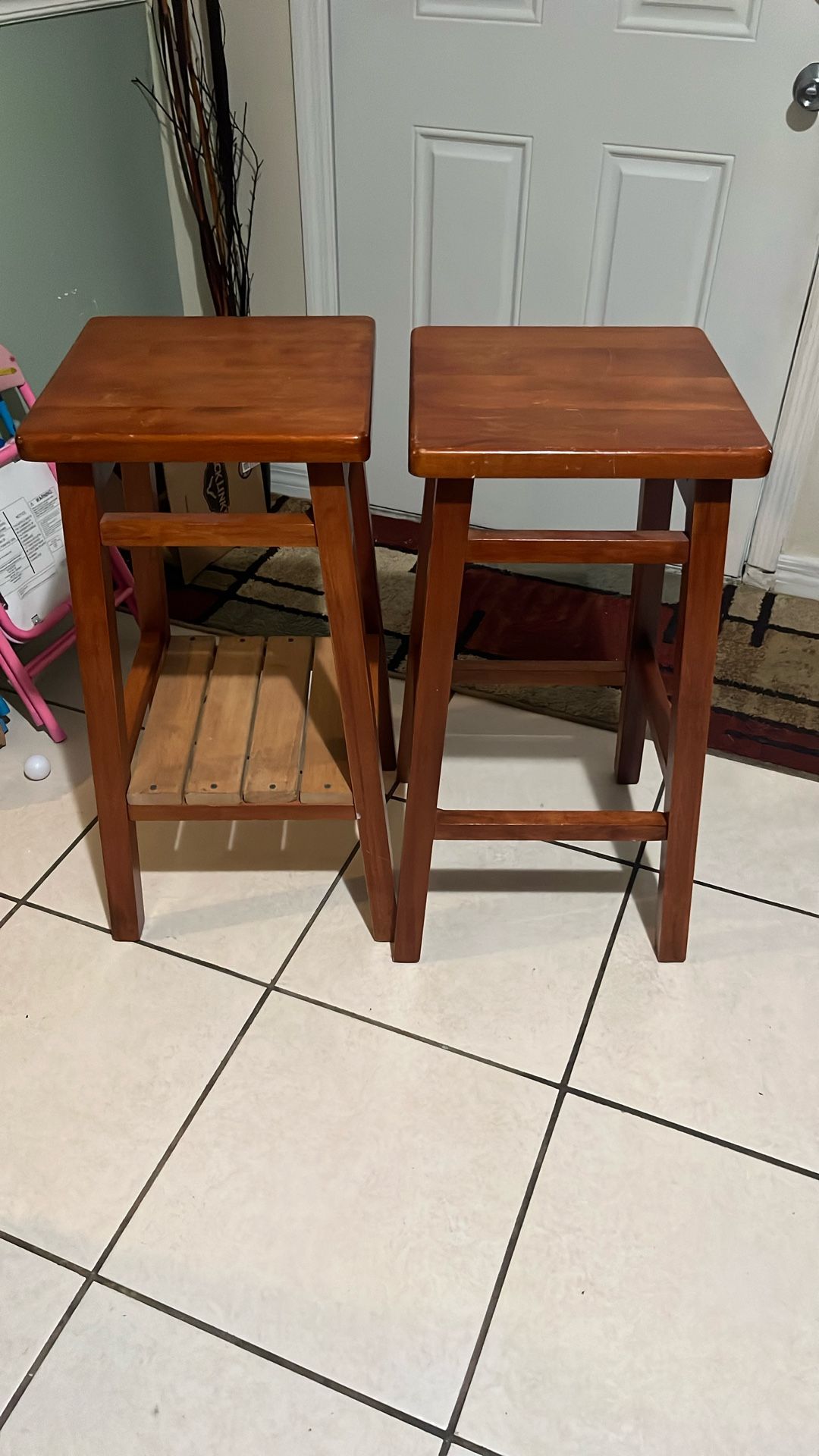 Wooden Bar Stools