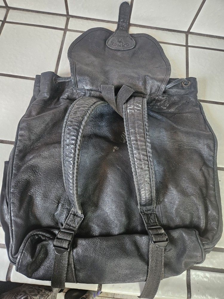 camel cigarettes backpack Vintage Camel Cigarette Leather Backpack for Sale in Citrus Heights, CA