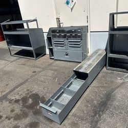 Cargo van shelves rack shelving