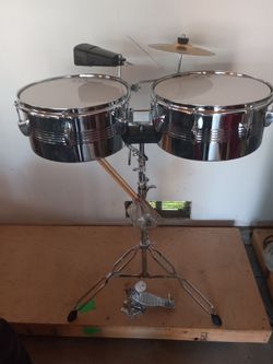 TIMBALES L.P. Latin Percussion  Chrome