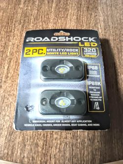 Roadshock LED Lights. 12 Volt. Valued Out Almost 30 Bucks. Thanks