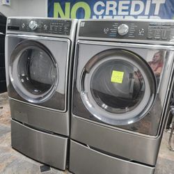 💯💯KENMORE ELITE STEAM WASHER AND GAS DRYER JUMBO 👌 