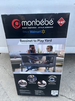 Bassinet to play black