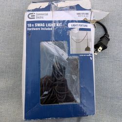 Commercial Electric 18ft Swag Light Kit