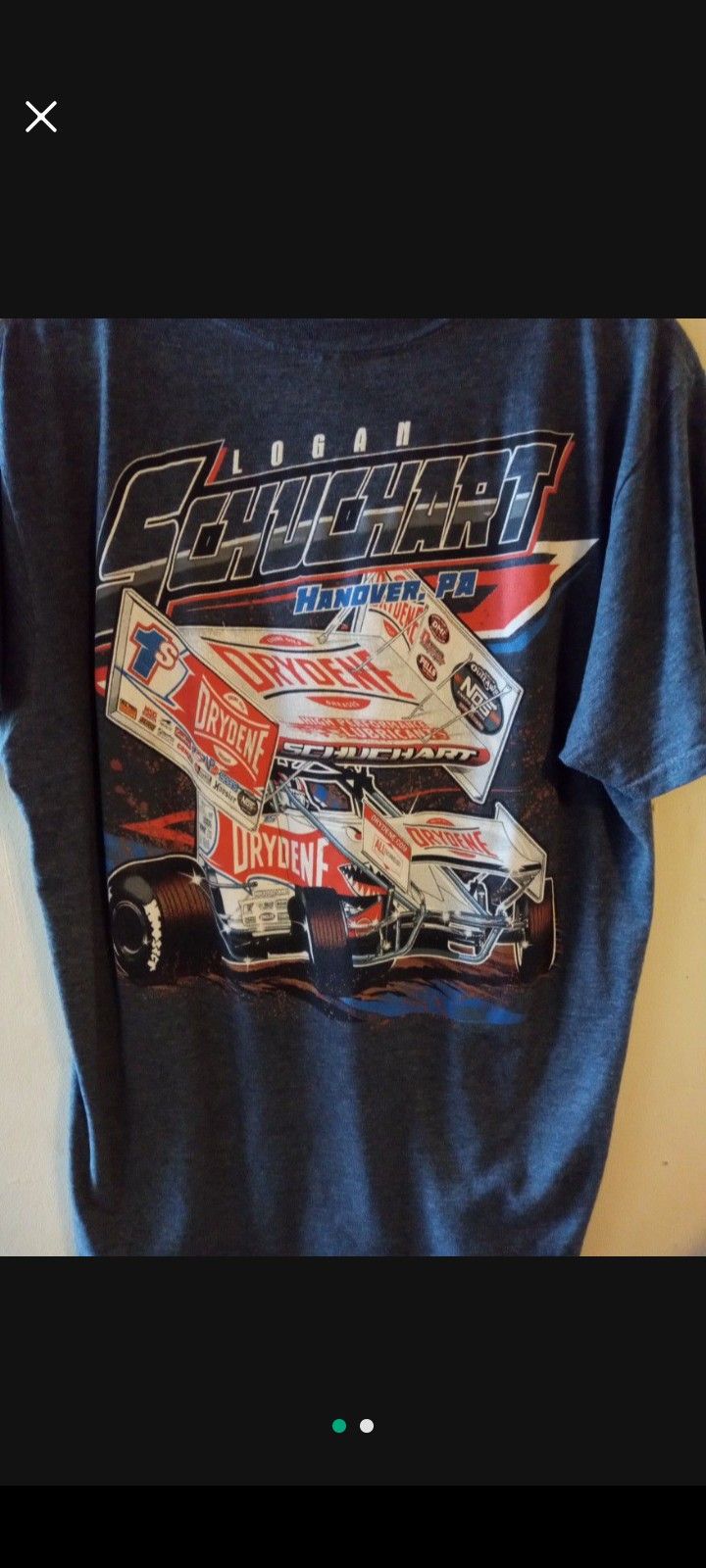 🔥 ONLY $20!! FLAWLESS COLLECTIBLE LG BLU HEATHER LOGAN SCHUCHART #1S WORLD IF OUTLAWS SHIRT🔥