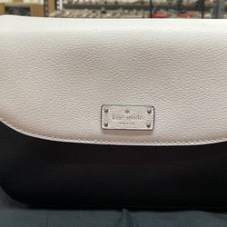 Kate Spade Black and White Crossbody Bag