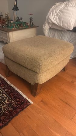 Vintage La-Z-Boy Upholstered Ottoman