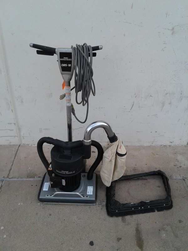 Clarke Obs 18dc Floor Sander W Dust Control For In Phoenix Az Clarke Obs 18dc Floor Sander W Dust Control