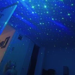 New Light Show W/Stars GALAXY WAVE LIGHT PROJECTOR 