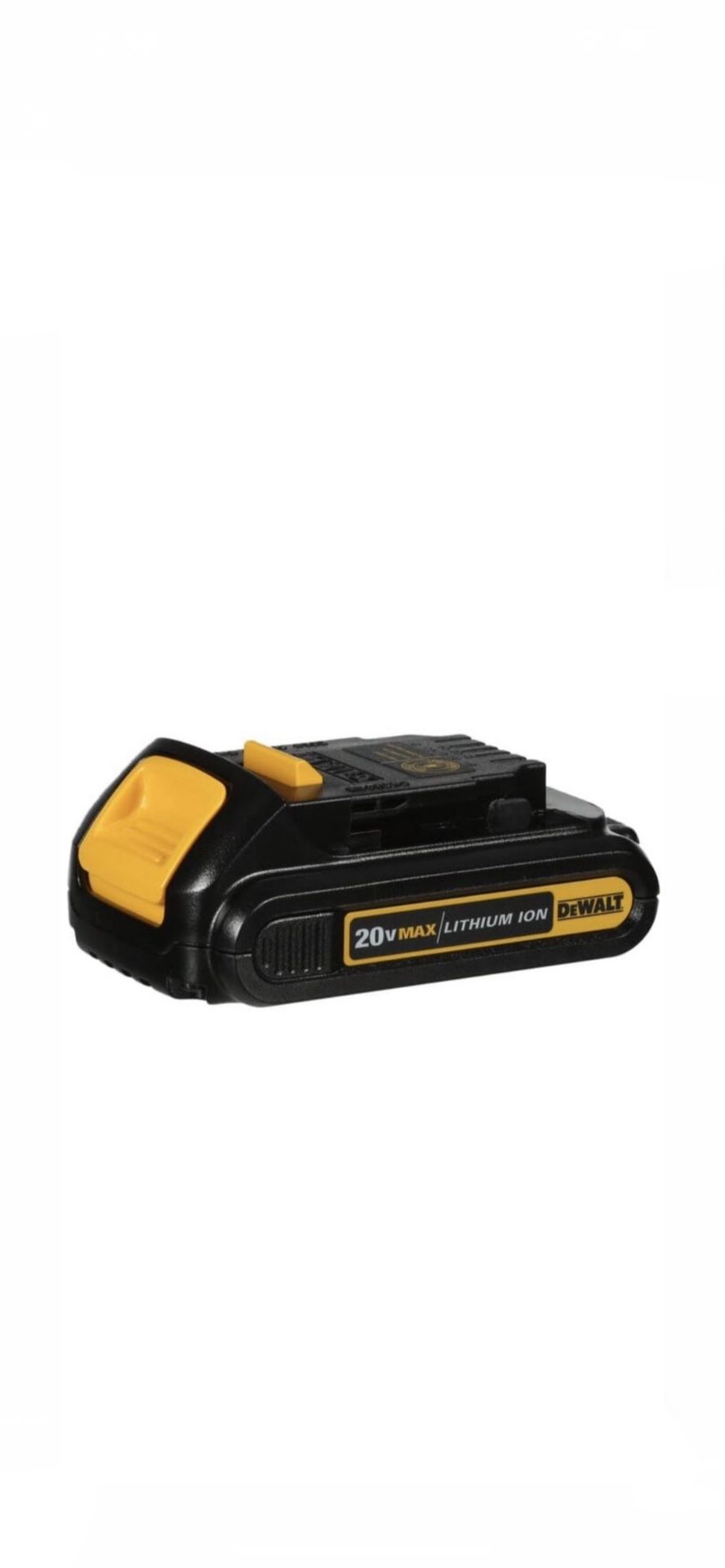 New DEWALT 20-Volt MAX Compact Lithium-Ion 1.5Ah Battery Pack $25 Each Firm