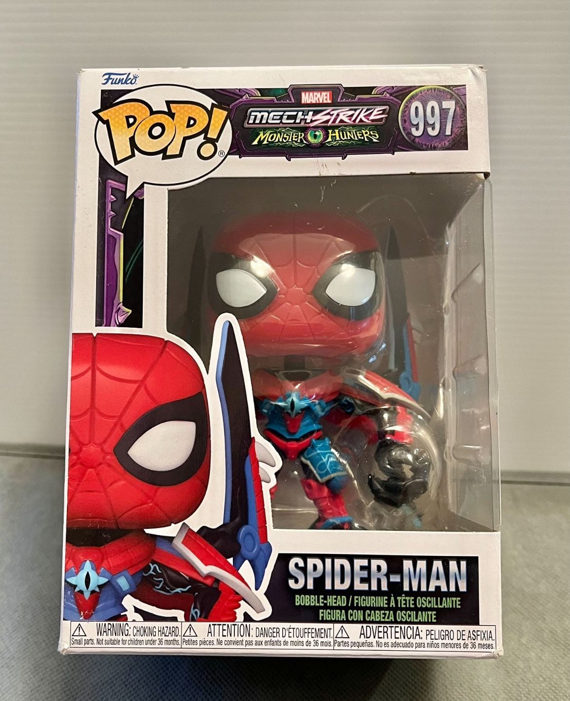 Funko Pop! Spider-Man ( Marvel Mech Monster Hunter) # 997