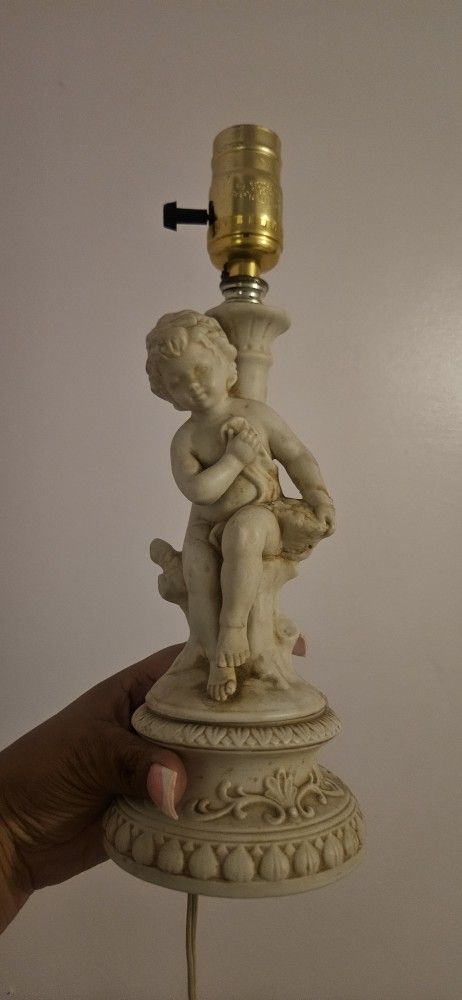 Vintage Angel LAMPS SET OF TWO