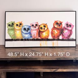 Wall Art - Large - Textured - Colorful