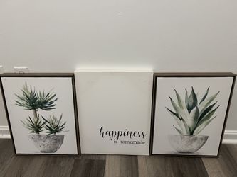 Wall Art - 3 Pieces
